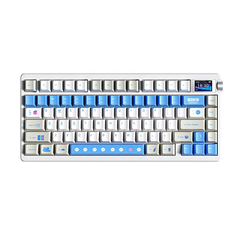 AULA NOVA75 Smart Screen Custom Mechanical Keyboard | Tri-Mode