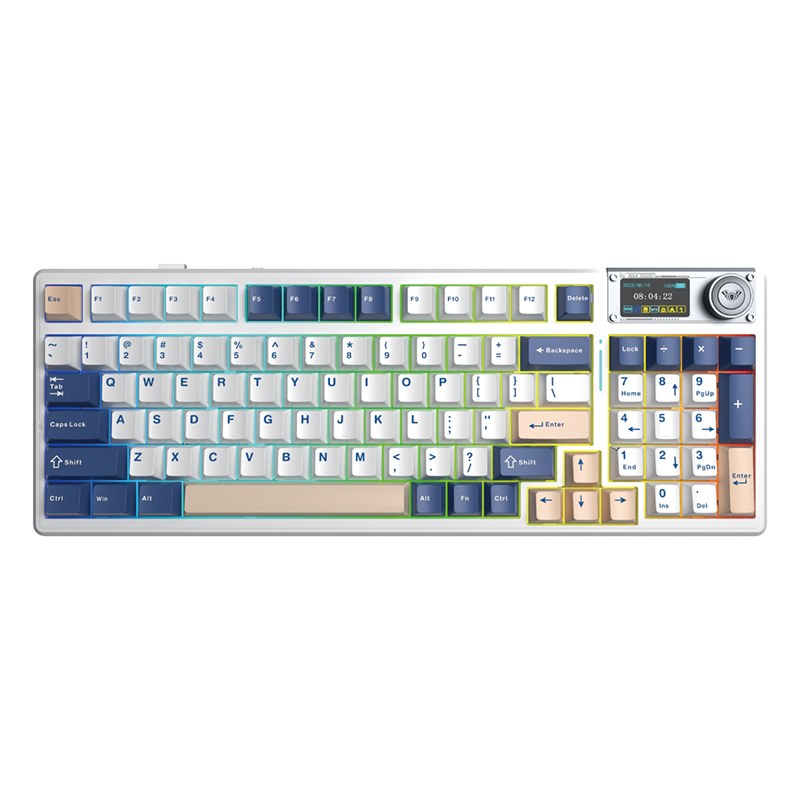 AULA F98PRO V3 Customizable Keyboard |Tri-Mode | Smart Screen