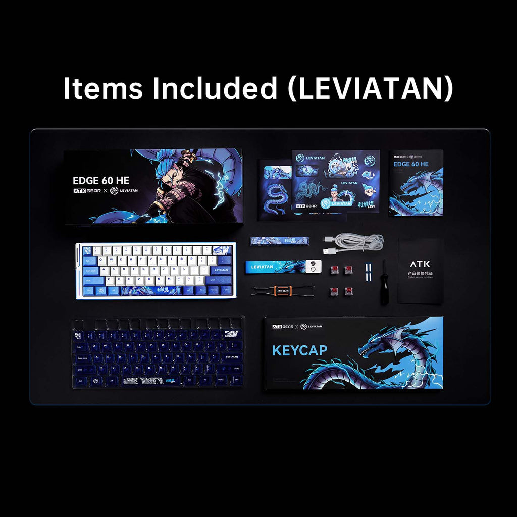 ATK EDGE 60 HE Esports Magnetic Keyboard | WOLVES | LEVIATAN