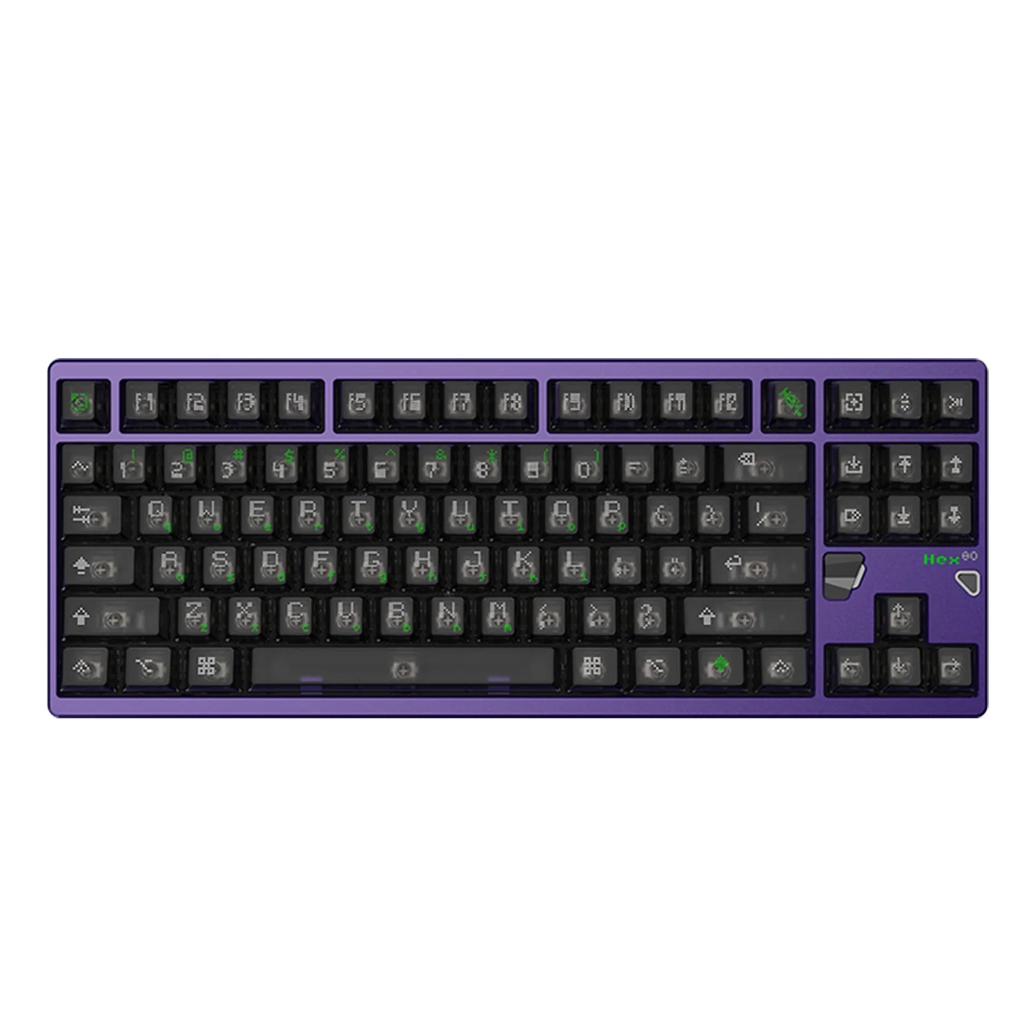 ATK × QK Hex80 TKL Magnetic Switch Keyboard Flagship Hall Effect | CNC Aluminum | 8K Polling