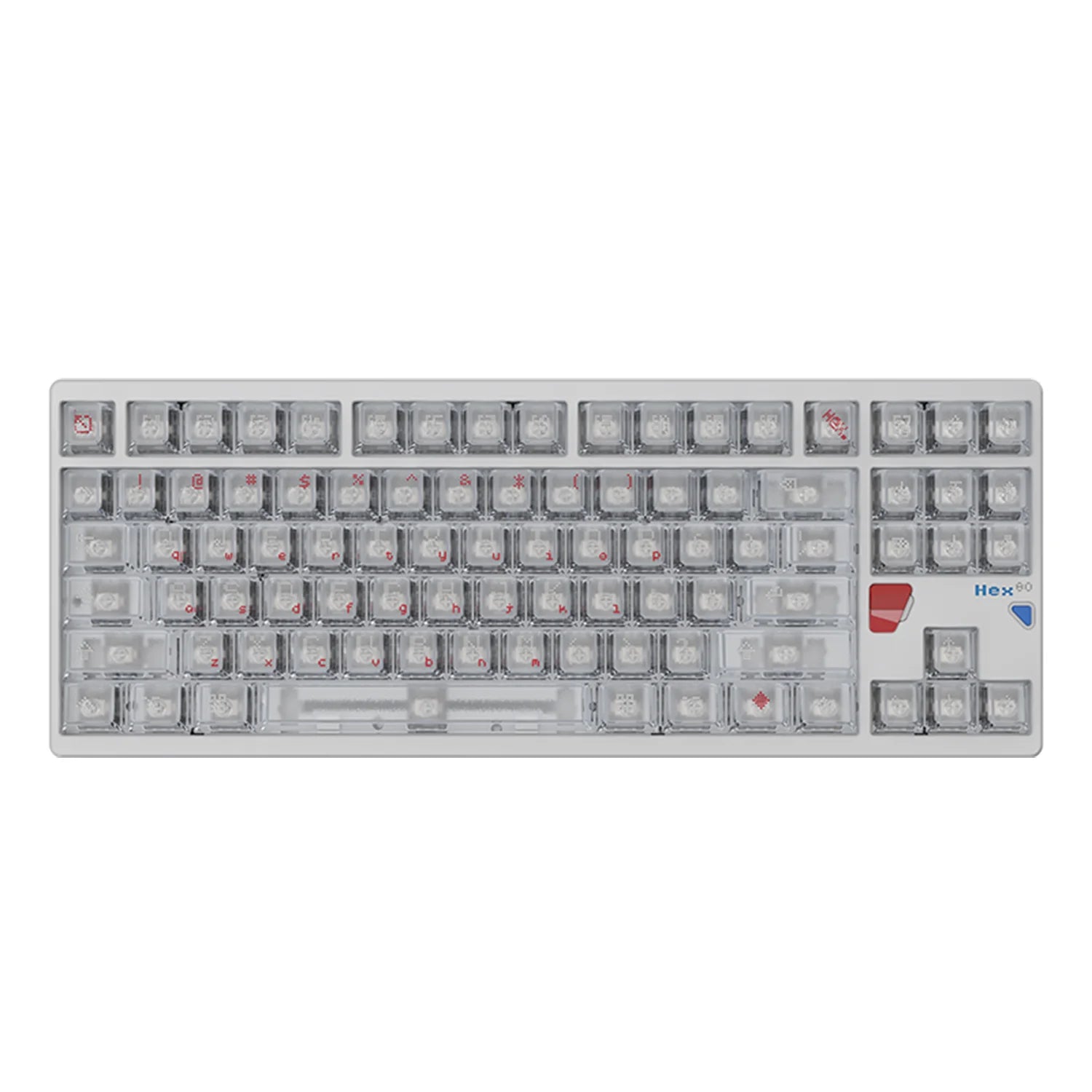 ATK × QK Hex80 TKL Magnetic Switch Keyboard Flagship Hall Effect | CNC Aluminum | 8K Polling