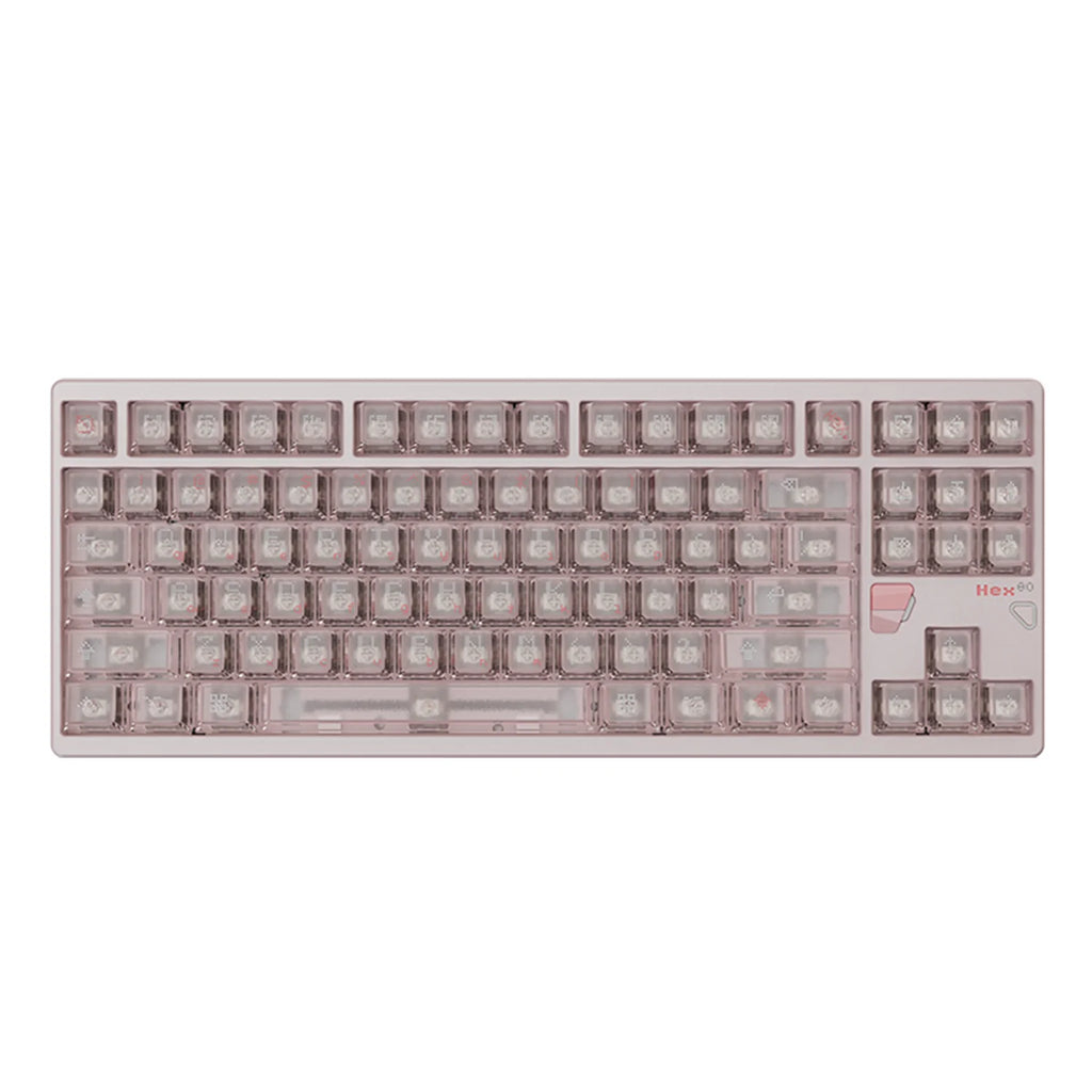 ATK × QK Hex80 TKL Magnetic Switch Keyboard Flagship Hall Effect | CNC Aluminum | 8K Polling