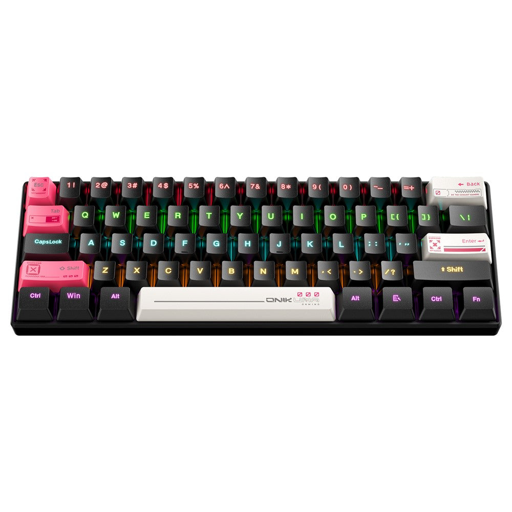 ONIKUMA G55 Mechanical Gaming Keyboard | 61-Key Wired RGB