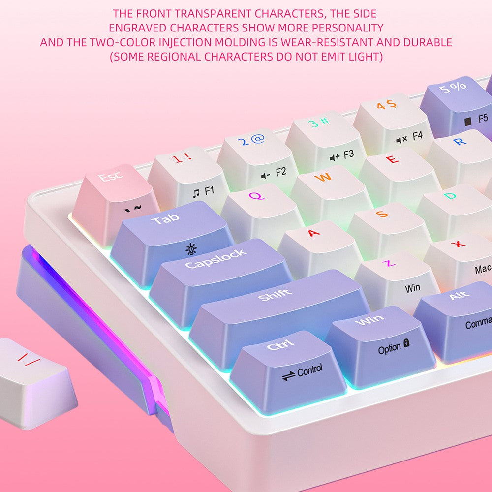 ZIFRIEND ZA68 Mechanical Gaming Keyboard | Hot-Swap RGB Knob