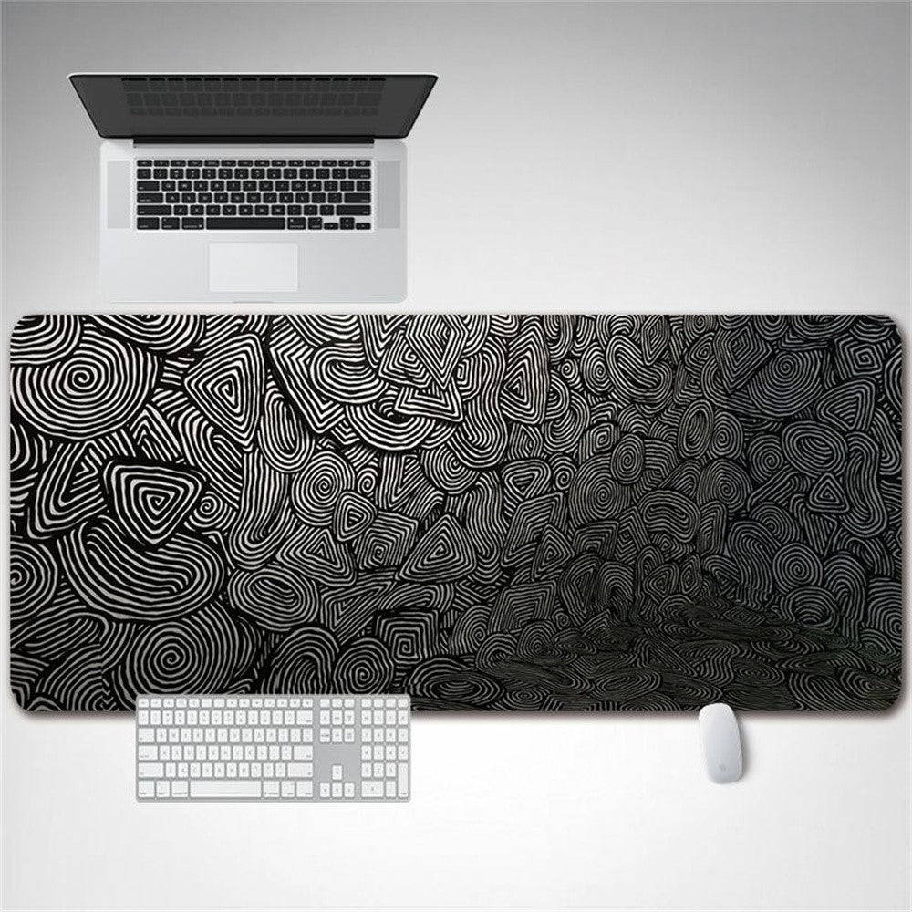 Minimalist Gaming Mouse Pad | 800x300x2mm Non-Slip Rubber Desk Mat