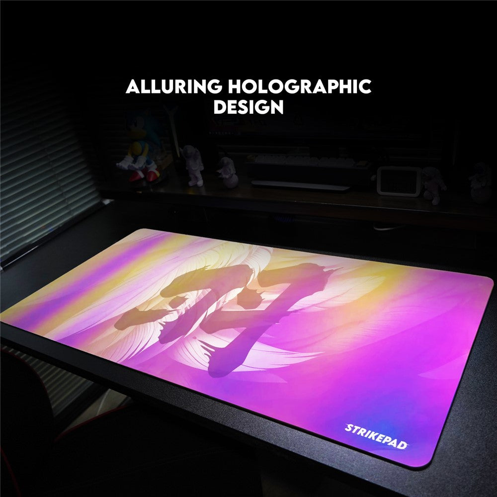 TEEVO STRIKEPAD Pro Extended Gaming Mouse Pad | 900x400x3mm Holographic Speed Surface