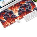 Gaming Keyboard Mouse Pad Colorful Pattern Large Size Desk Mat Mousepad for PC Computer Laptop, Size: 500x1000x3mm