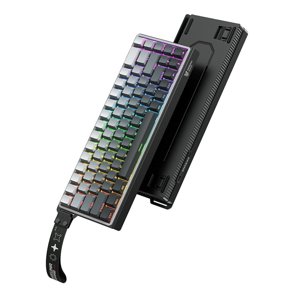 ONIKUMA G69 68 Keys Hot Swappable Keyboard for Mac / Windows / Android Magnetic Axis Gaming Keyboard with RGB Light