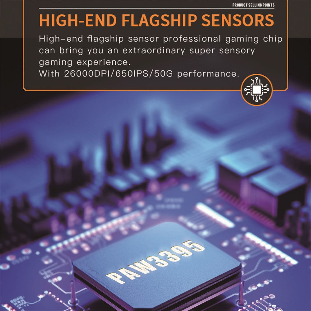 Darmoshark M3 Pro Wireless Mouse | 26000 DPI PAW3395 55g