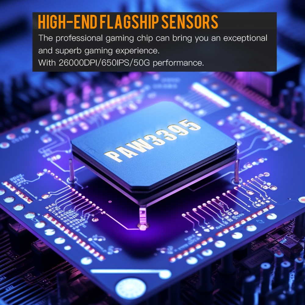 Darmoshark M3S Pro Wireless Mouse | 26000 DPI PAW3395 54g