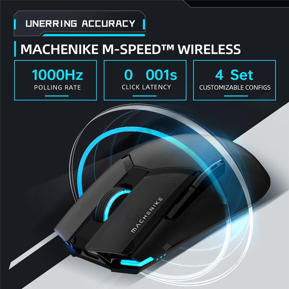 Machenike M7 Pro Gaming Mouse | 26000 DPI PAW3395 Wireless