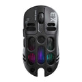 T-WOLF X3 Gaming Mouse Tri-Mode BT Wireless Hollow Design RGB Backlit Mechanical Mouse For Esports