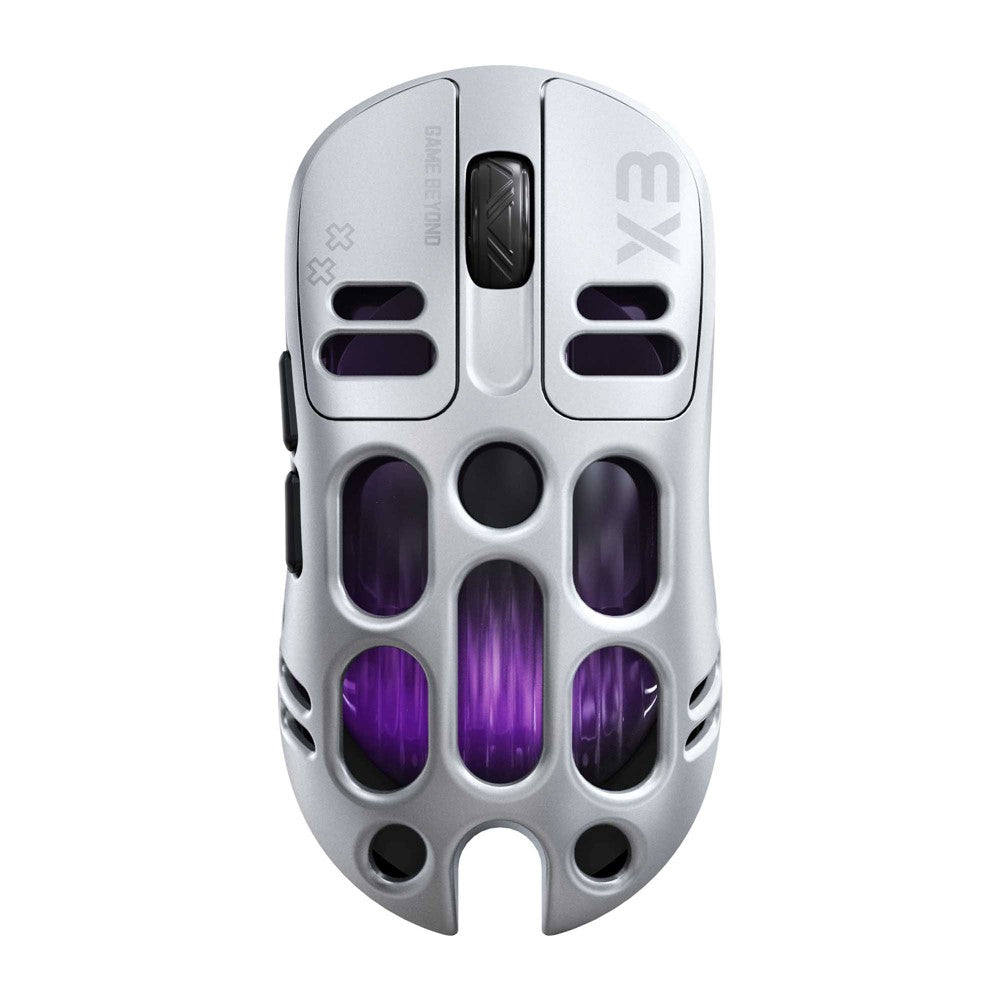 T-WOLF X3 Tri-Mode Gaming Mouse | 12000 DPI RGB Honeycomb Design