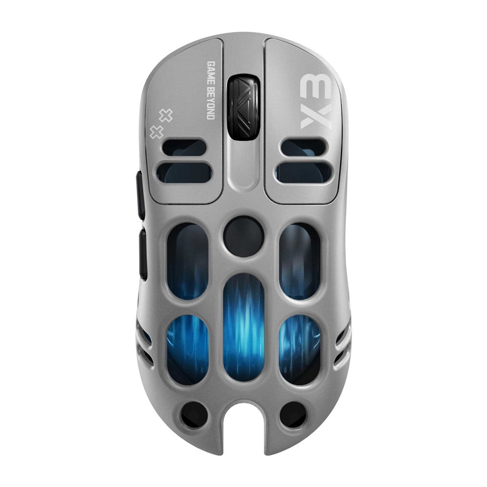T-WOLF X3 Tri-Mode Gaming Mouse | 12000 DPI RGB Honeycomb Design