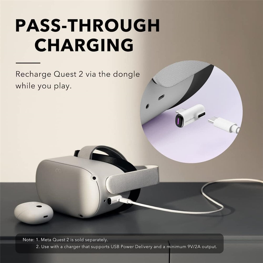 SOUNDCORE VR P10 TWS Bluetooth-compatible Earphone Ultra-Low Latency VR E-Sports Gaming Wireless Headset