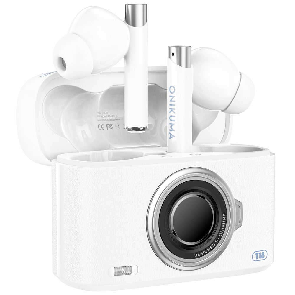 ONIKUMA T18 TWS Bluetooth-compatible Earphone Noise Cancelling Low Latency Gaming Music Headset