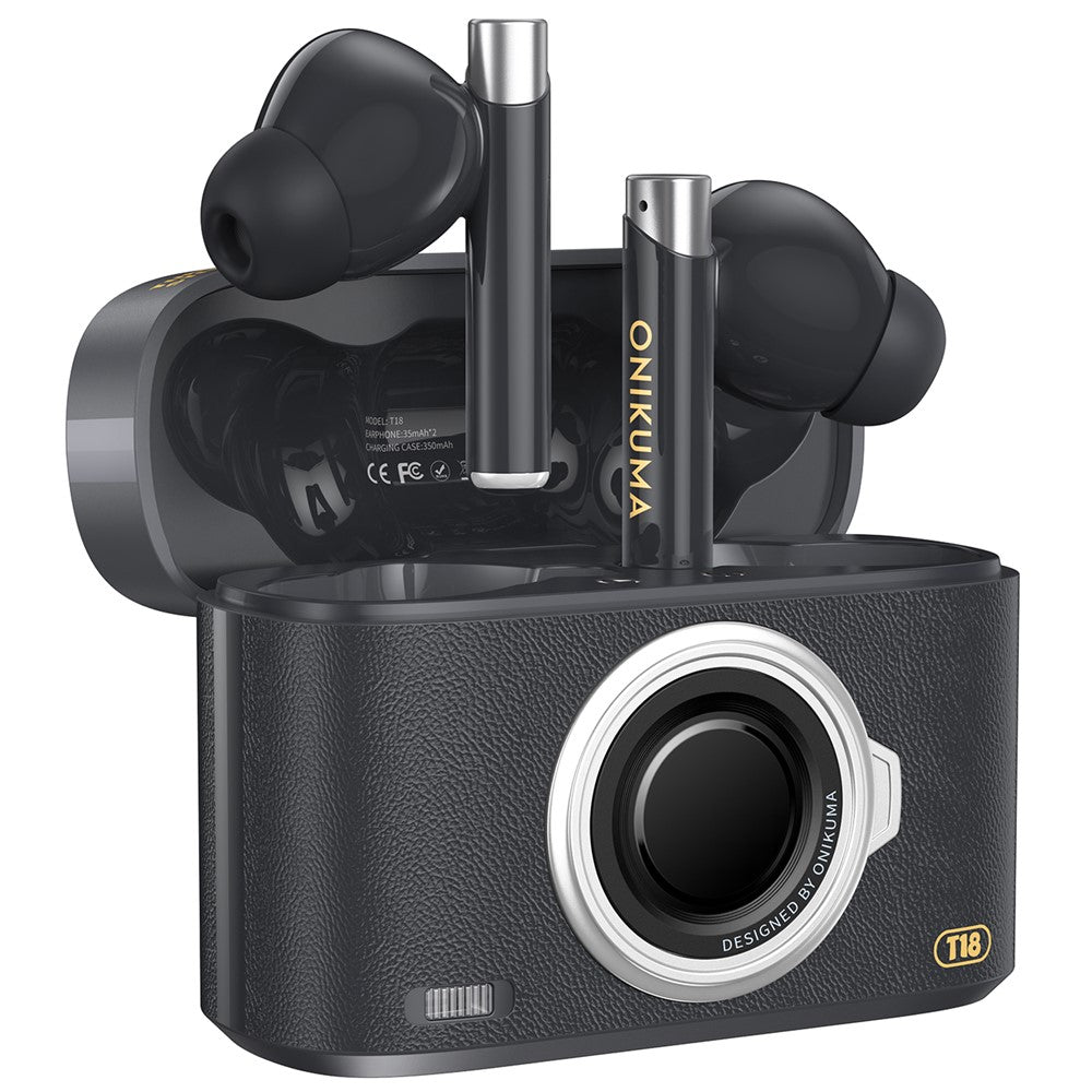 ONIKUMA T18 TWS Gaming Earphones | 90ms Low Latency BT 5.3