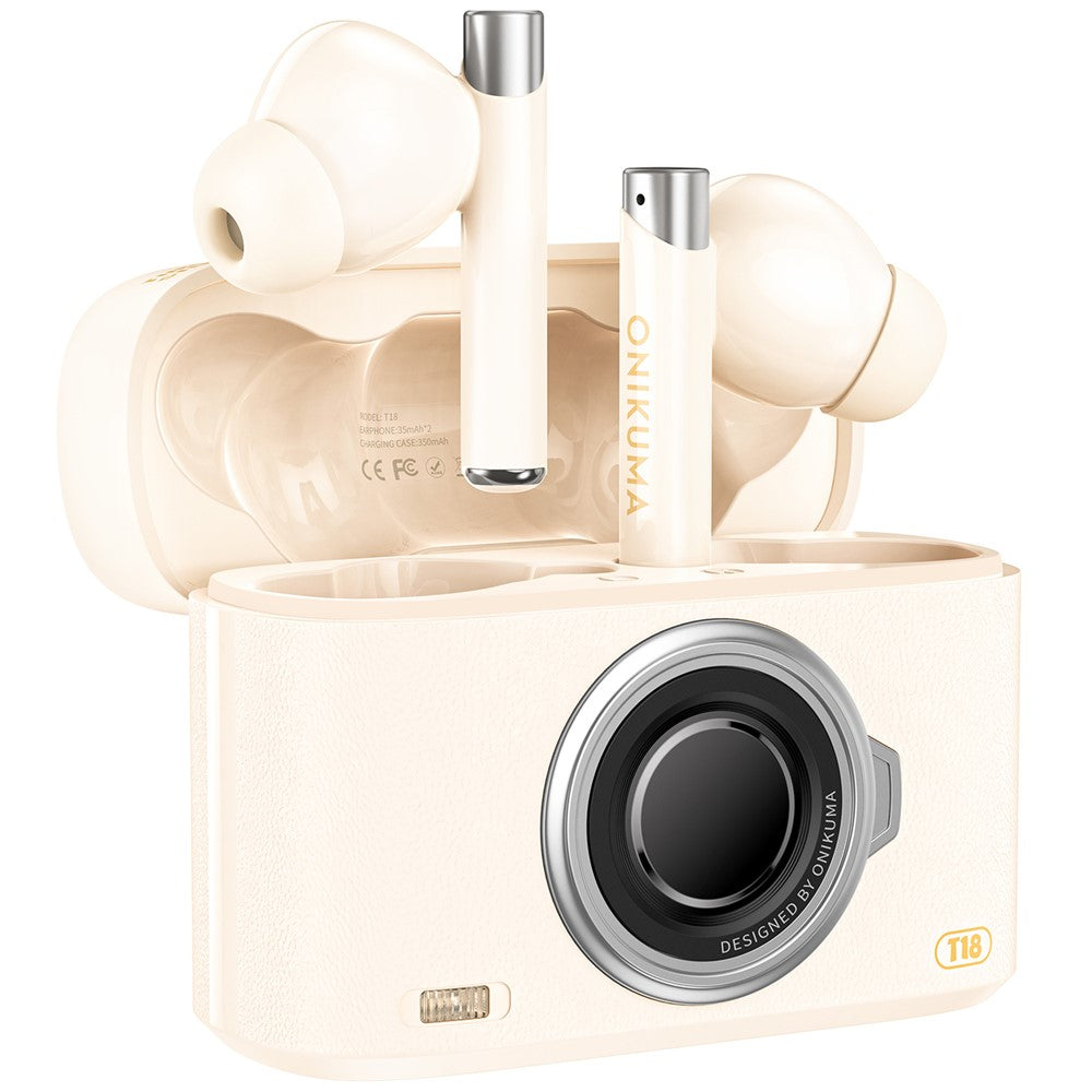 ONIKUMA T18 TWS Gaming Earphones | 90ms Low Latency BT 5.3
