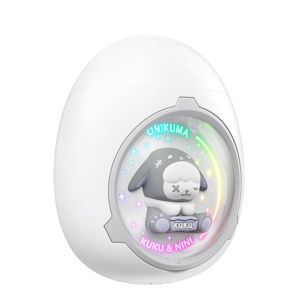 ONIKUMA T302 Cute Space Capsule Bluetooth-compatible Headset HiFi Music Wireless Earphones