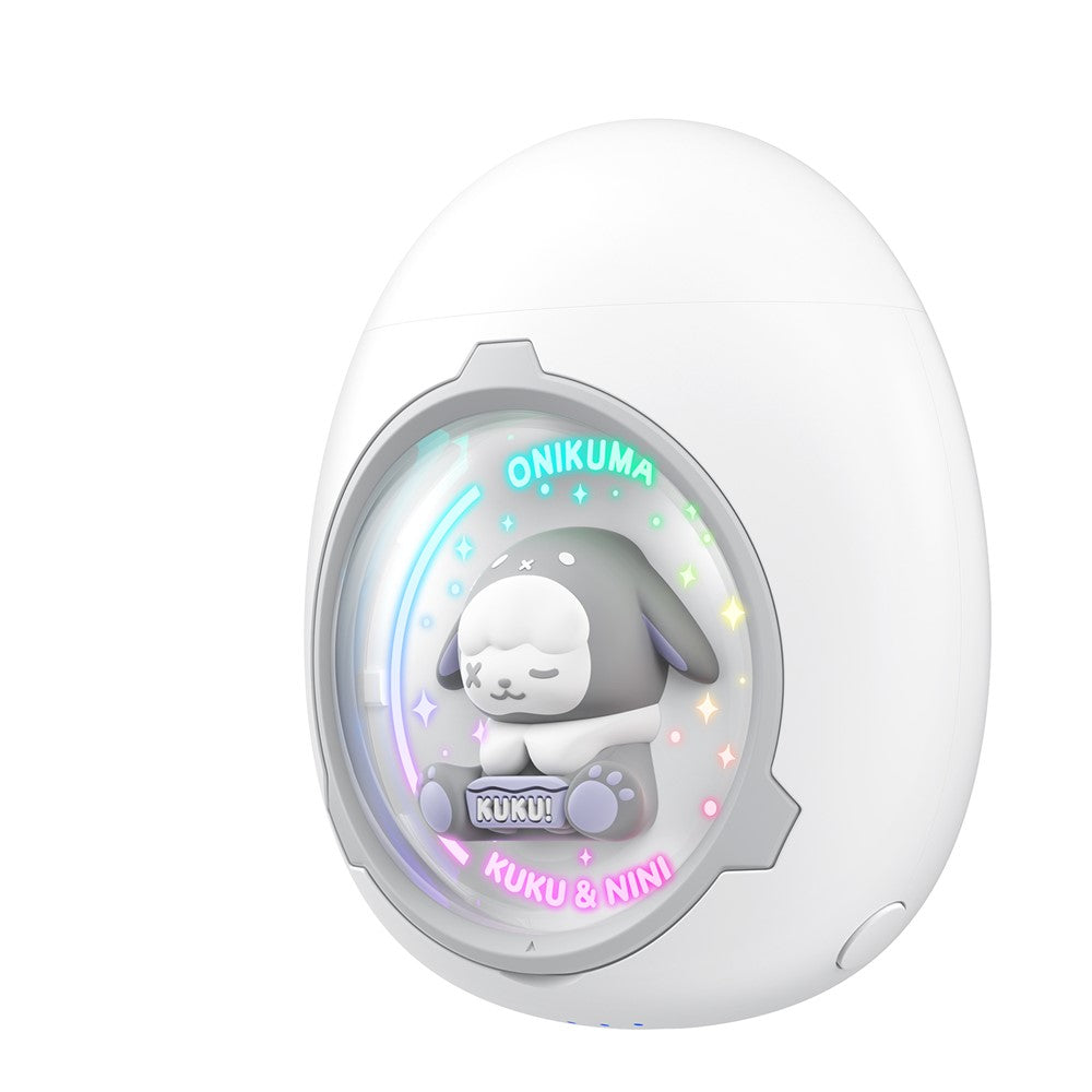 ONIKUMA T302 Cute Space Capsule Bluetooth-compatible Headset HiFi Music Wireless Earphones