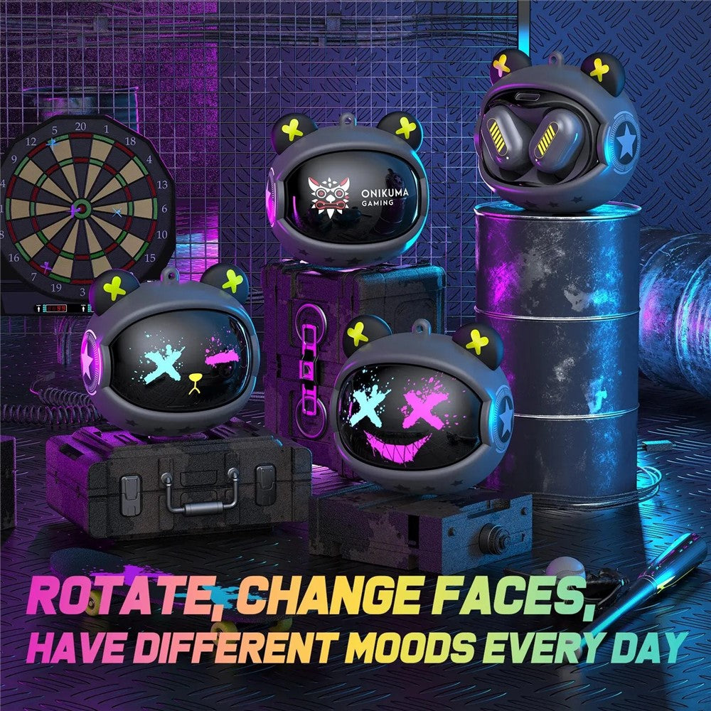 ONIKUMA T20 TWS Gaming Earphones | 45ms Low Latency BT 5.3