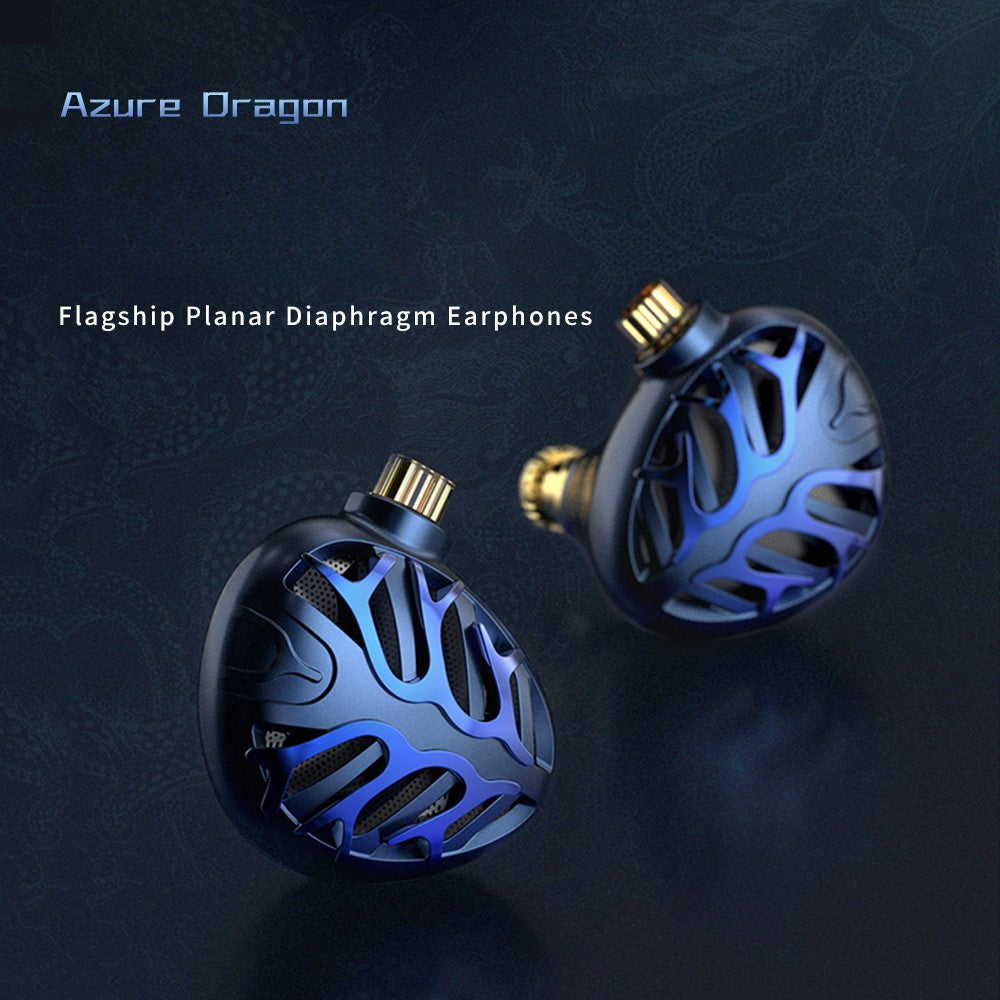 TRN Azure Dragon HiFi IEM | 14.6mm Planar Magnetic 40kHz
