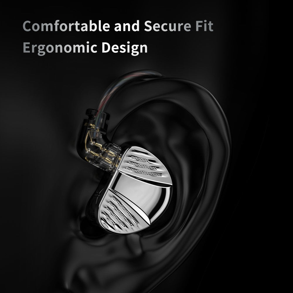 TRN V10 Pro 3.5mm Detachable Wired In-Ear Earphone HiFi Music Gaming Headset without Mic