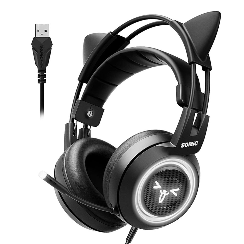 SOMIC G951USB Wired Gaming Headset | 7.1 Surround Sound USB