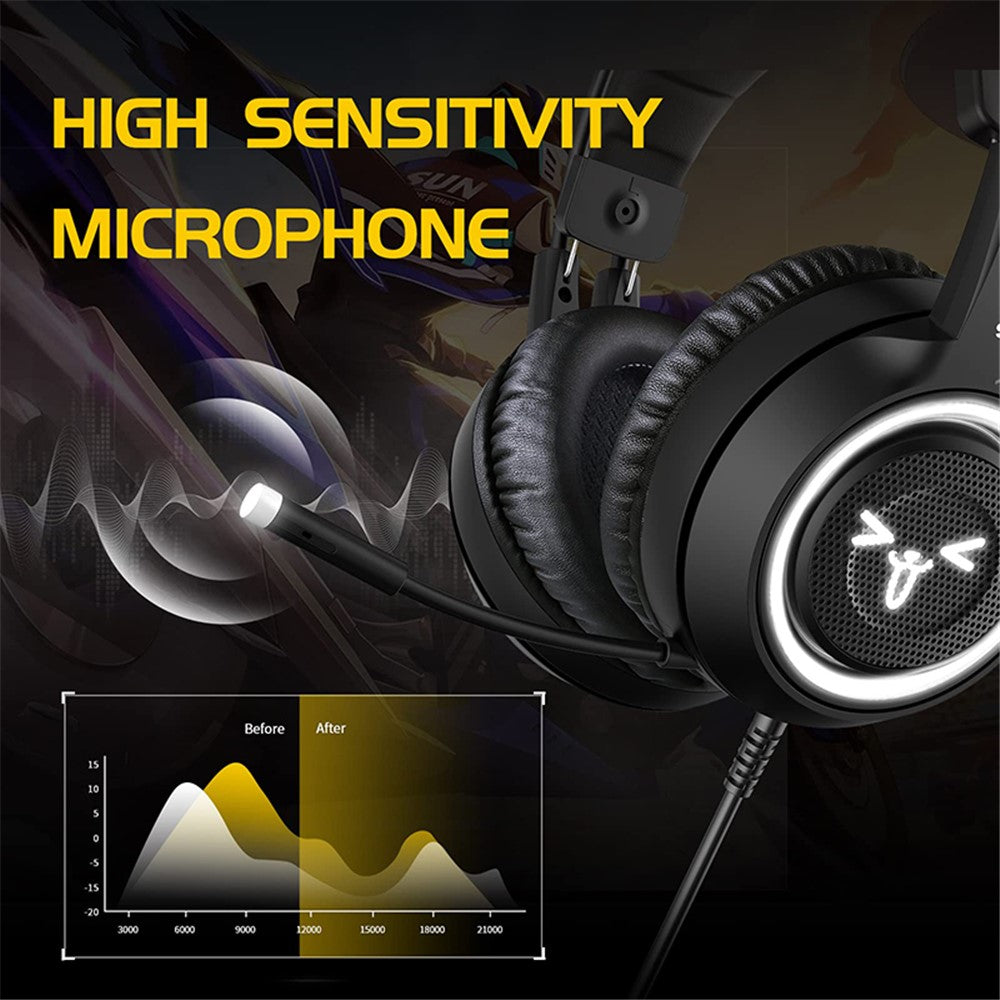 SOMIC G951USB Wired Gaming Headset | 7.1 Surround Sound USB