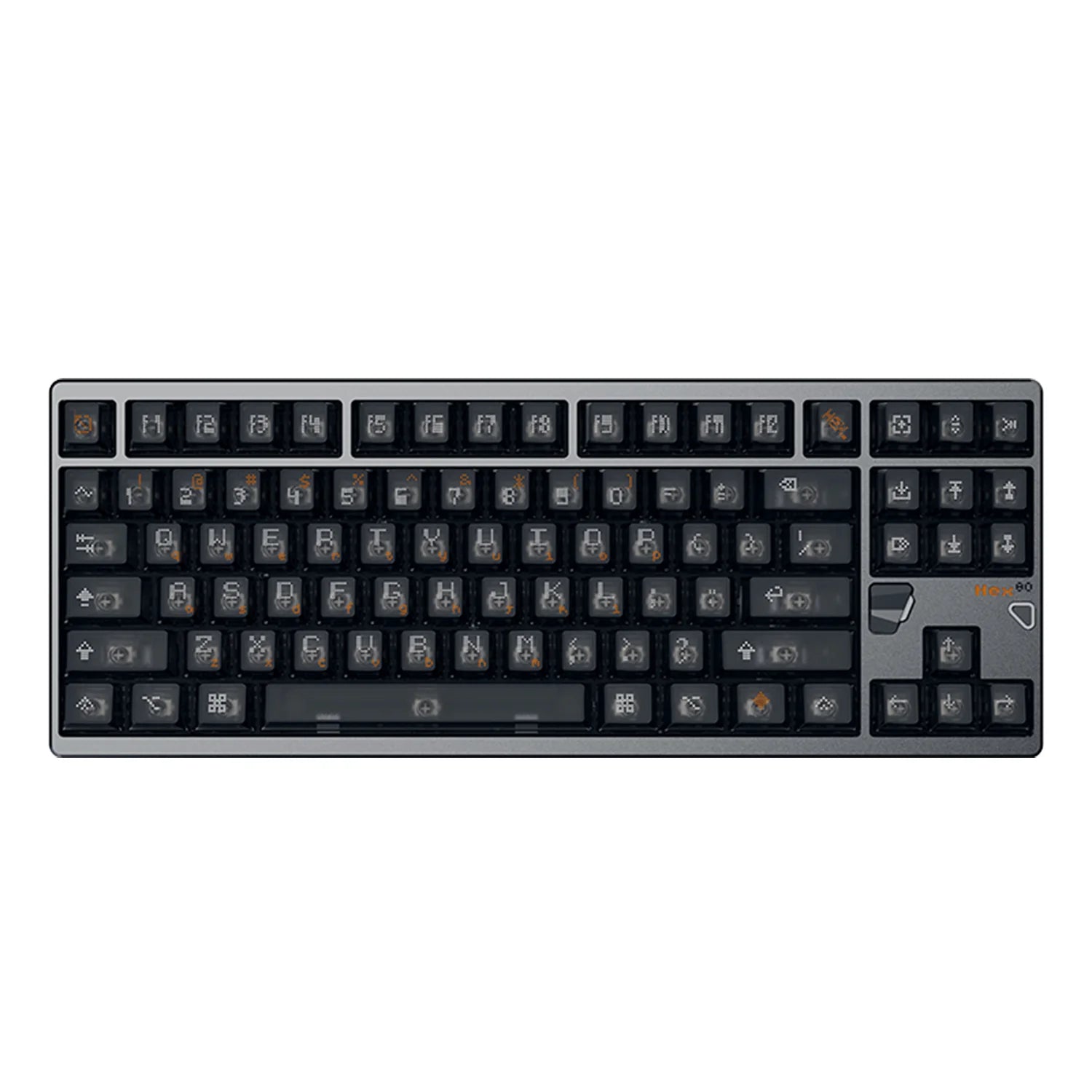 ATK × QK Hex80 TKL Magnetic Switch Keyboard Flagship Hall Effect | CNC Aluminum | 8K Polling